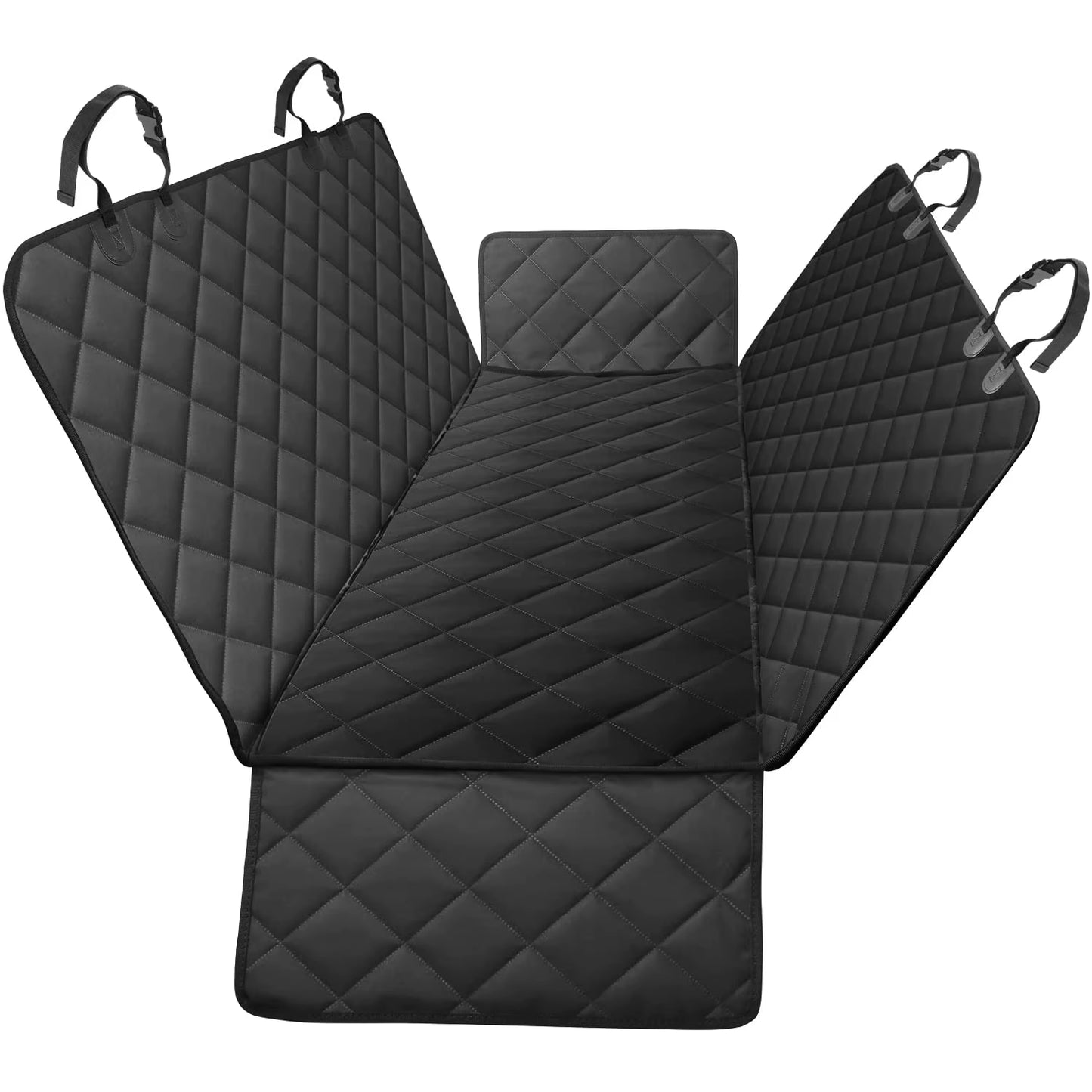 Premium Waterproof Dog Car Seat Cover and Hammock - Versatile 2-in-1 Rear and Trunk Protector for Pets